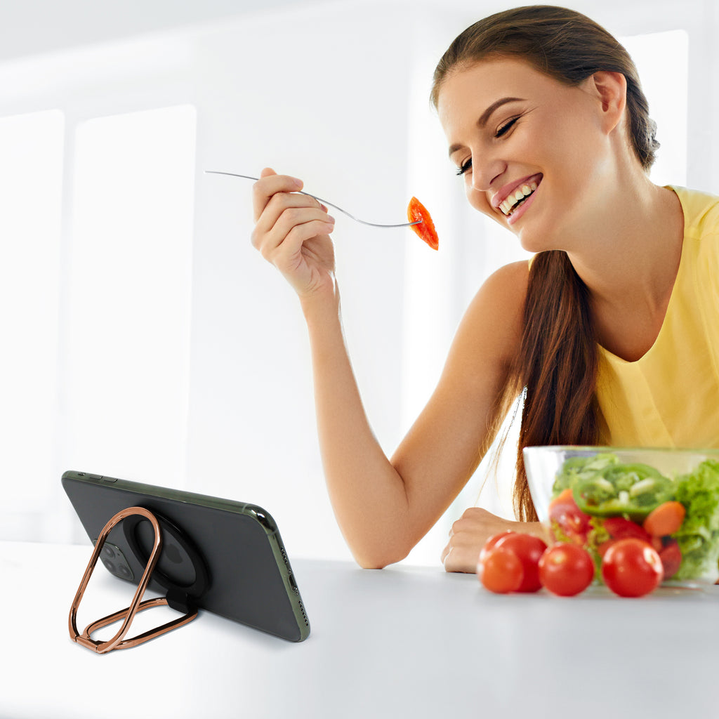 Nicole Miller Foldable Magnetic Universal Phone Stand Rose Gold