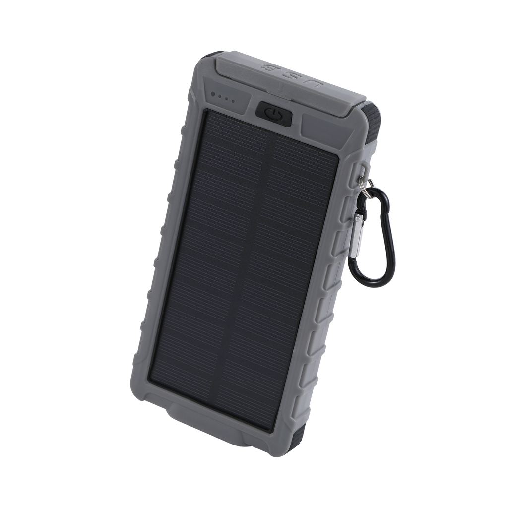 PowerUp Solar 10,000mAh Dual USB Backup Battery