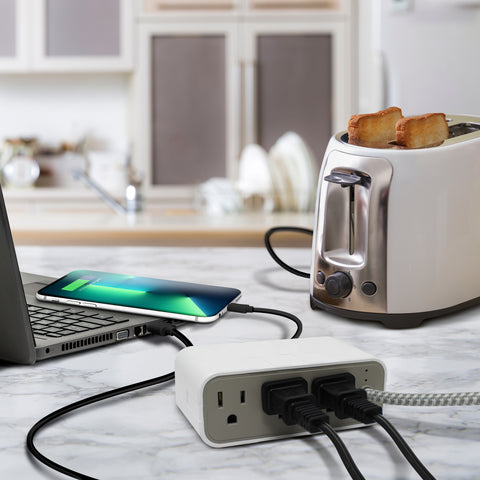 Aduro PowerUp 40W 6 Port Hub USB Charging Station