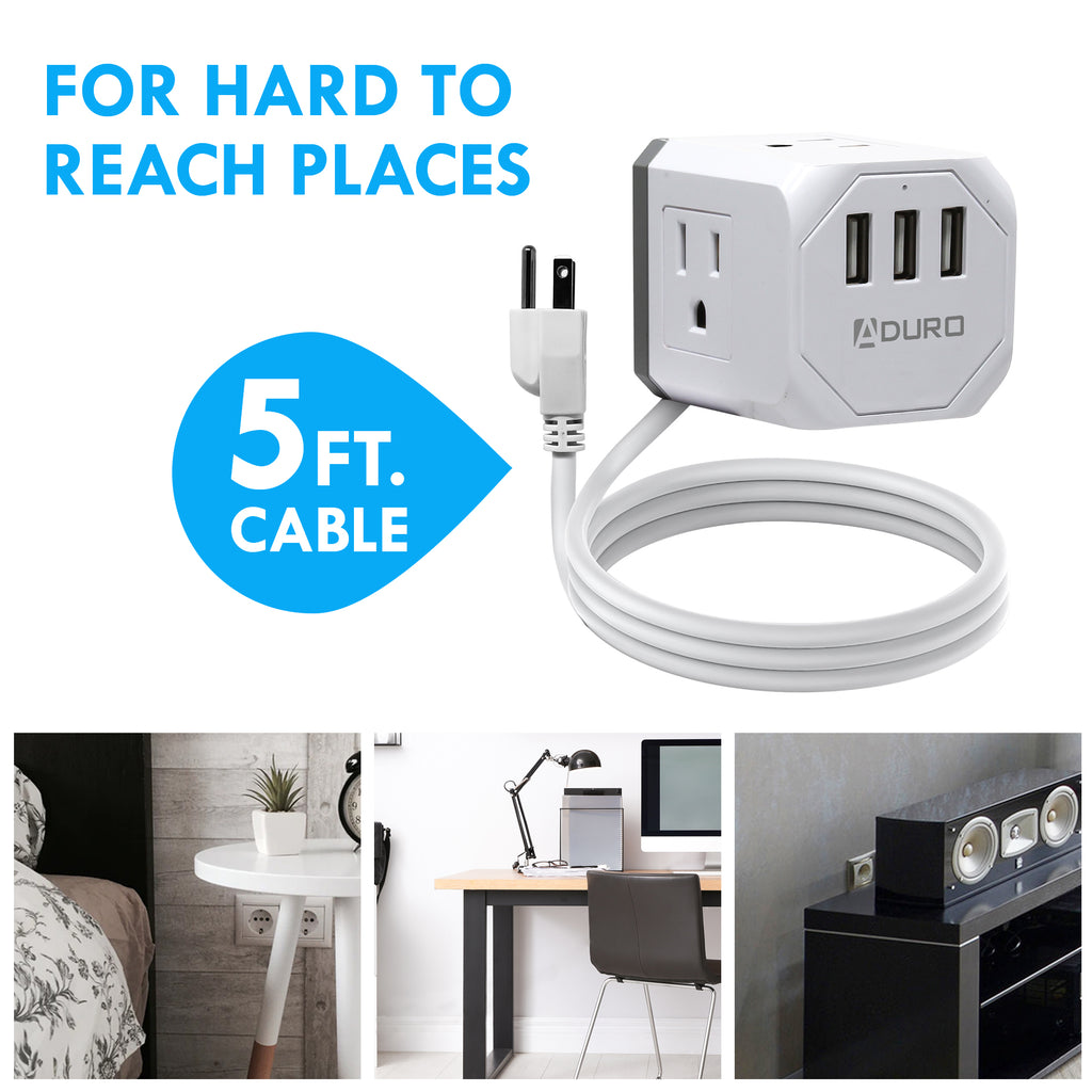 PowerUp Squared Home & Travel Charging Bundle