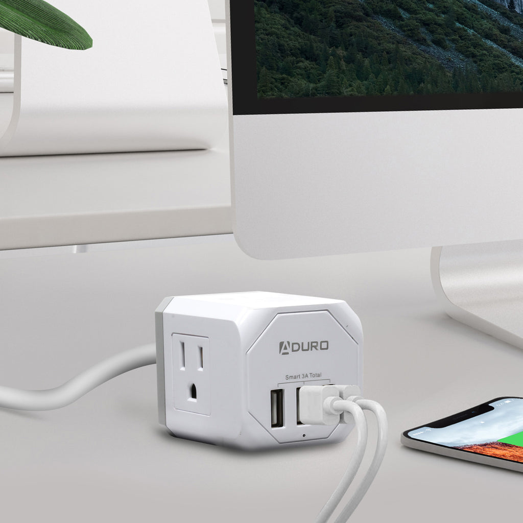 PowerUp Squared Home & Travel Charging Bundle