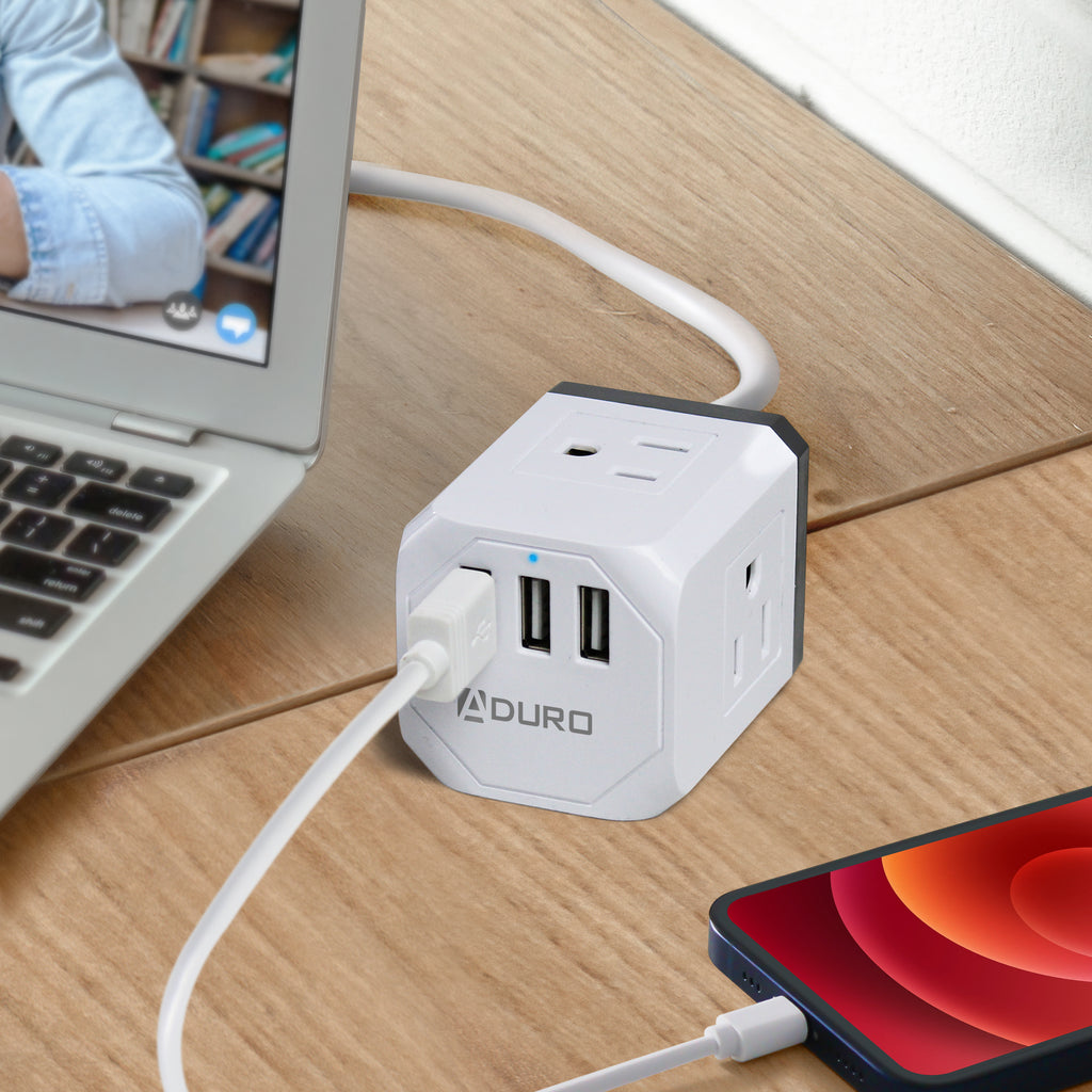 PowerUp Squared Home & Travel Charging Bundle