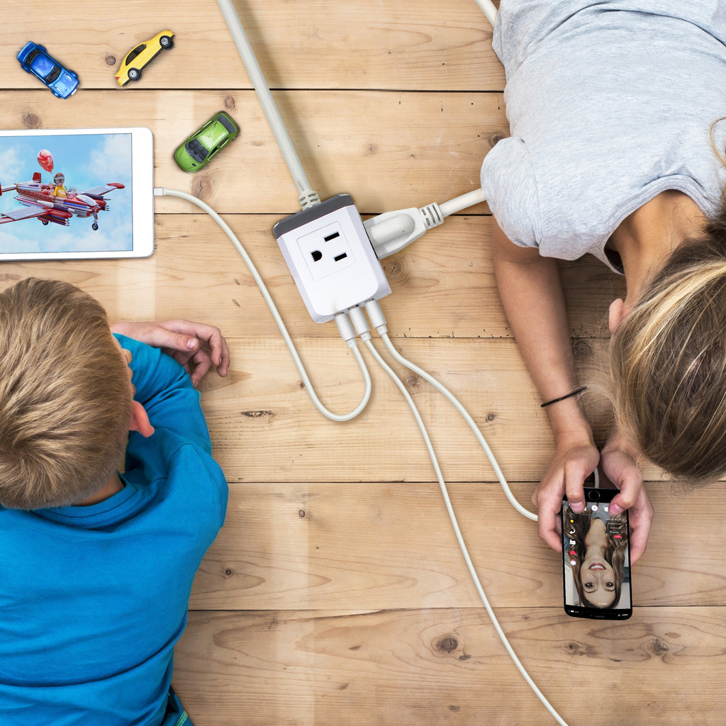 PowerUp Squared Home & Travel Charging Bundle