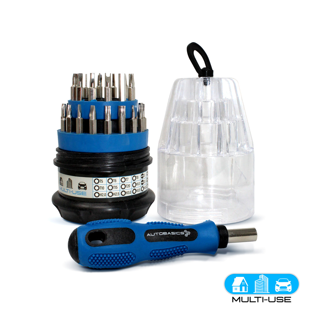 AutoBasics 30-in-1 Universal Screwdriver Set