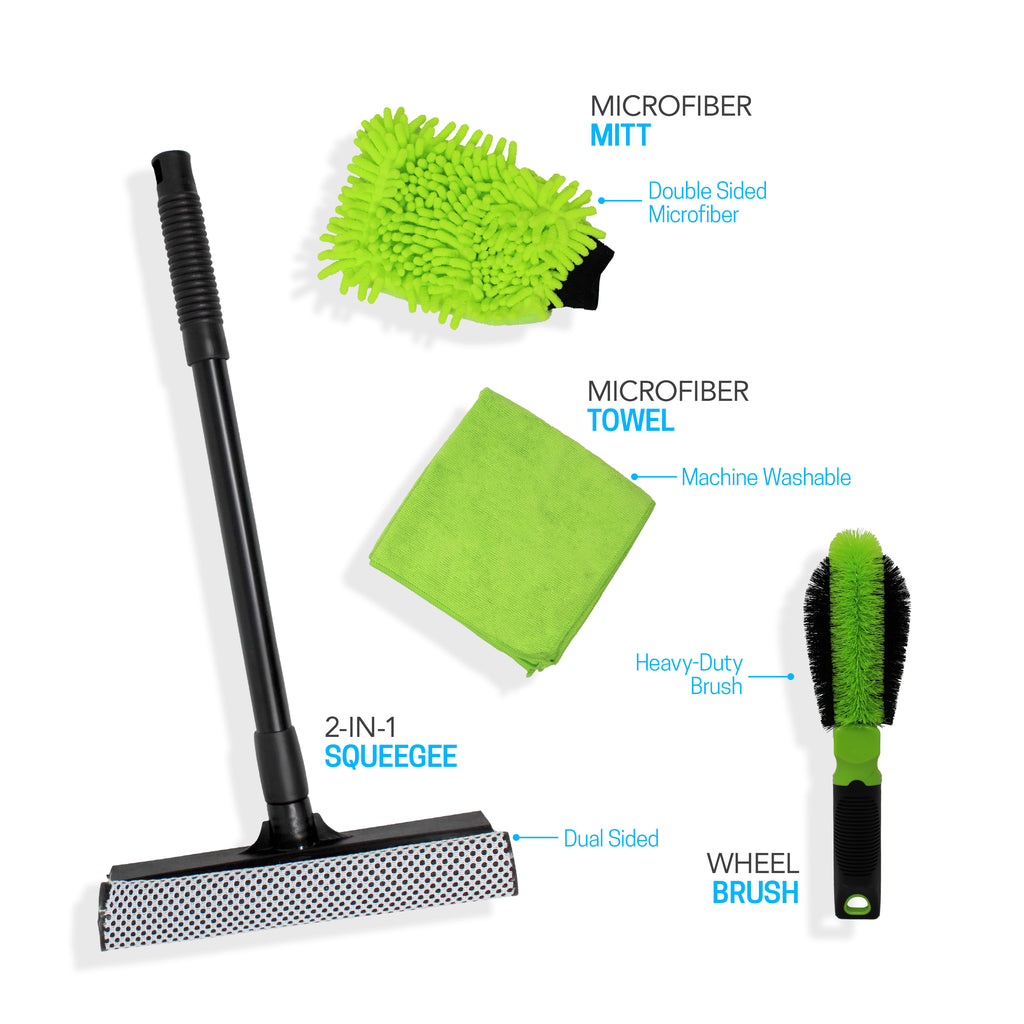 AutoBasics Complete Auto Detailing 4 Pc Kit