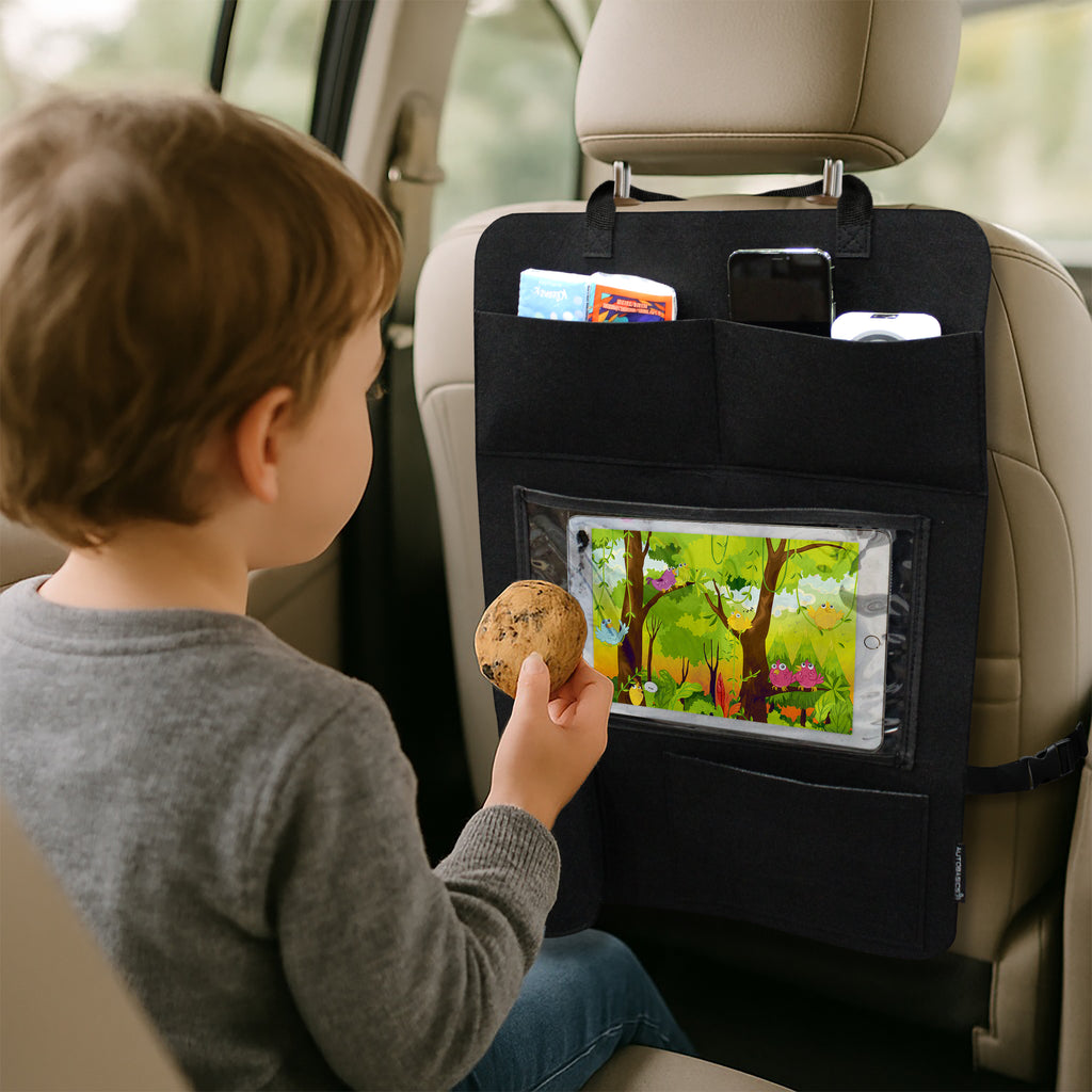 AutoBasics BackSeat Buddy Storage Organizer w/ Tablet Holder