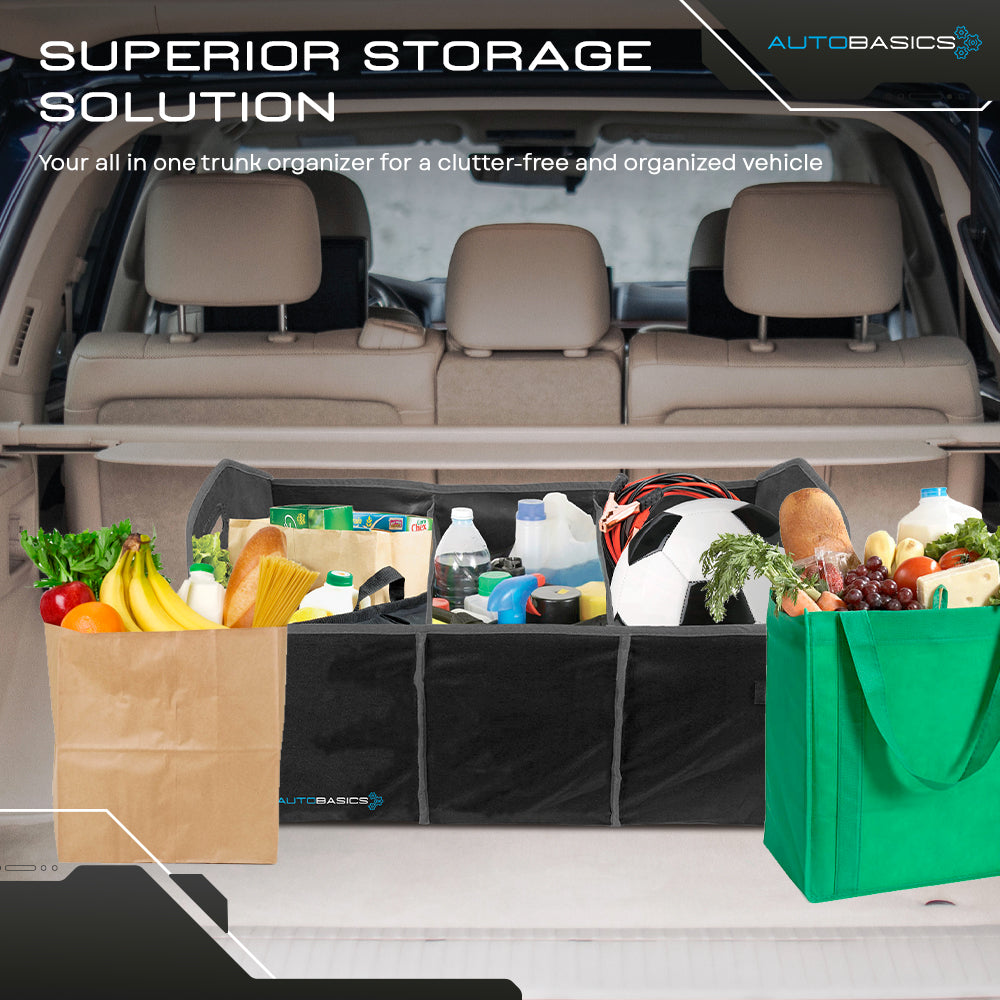 AutoBasics Universal Expandable Trunk Organizer