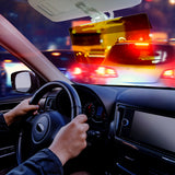 AutoBasics 2 in 1 Anti-Glare Car Visor Day & Night