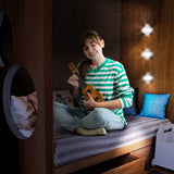 Bright Basics Remote Control Wireless Disc Lights Mega 10 Pack