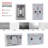 Universal Wireless LED Portable Light Switch Twin Pack