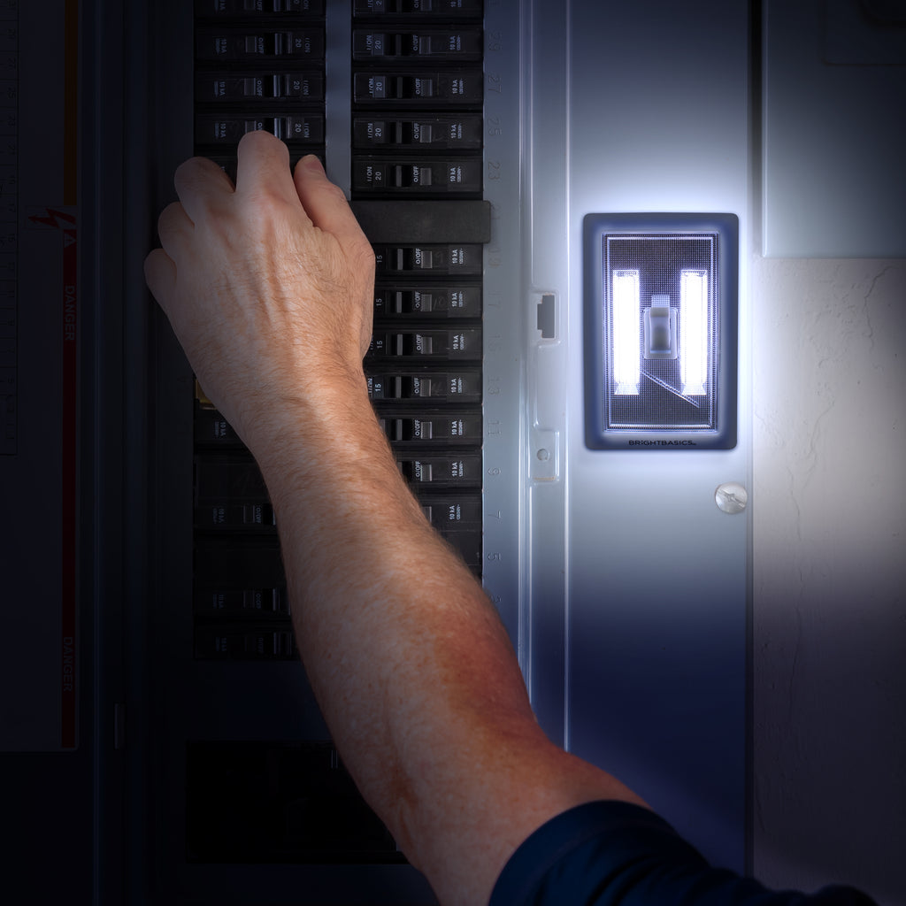 Universal Wireless LED Portable Light Switch Twin Pack