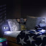 Universal Wireless LED Portable Light Switch Twin Pack