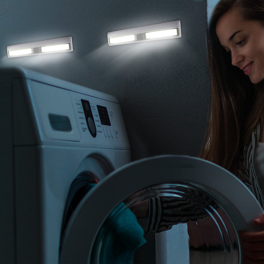 4 Pack Ultra Bright LED Wireless Portable Light Bars w/ Remote Control