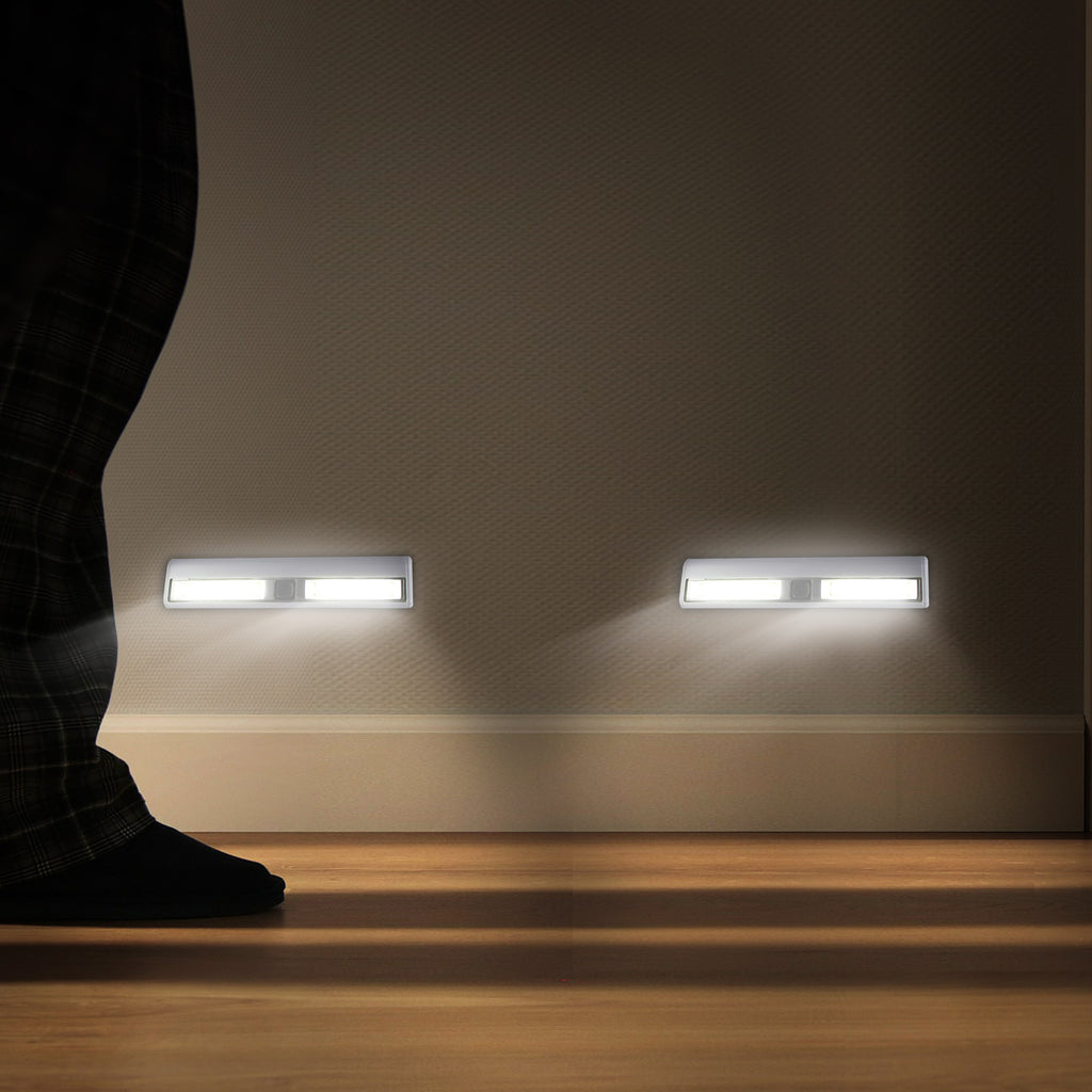 4 Pack Ultra Bright LED Wireless Portable Light Bars w/ Remote Control