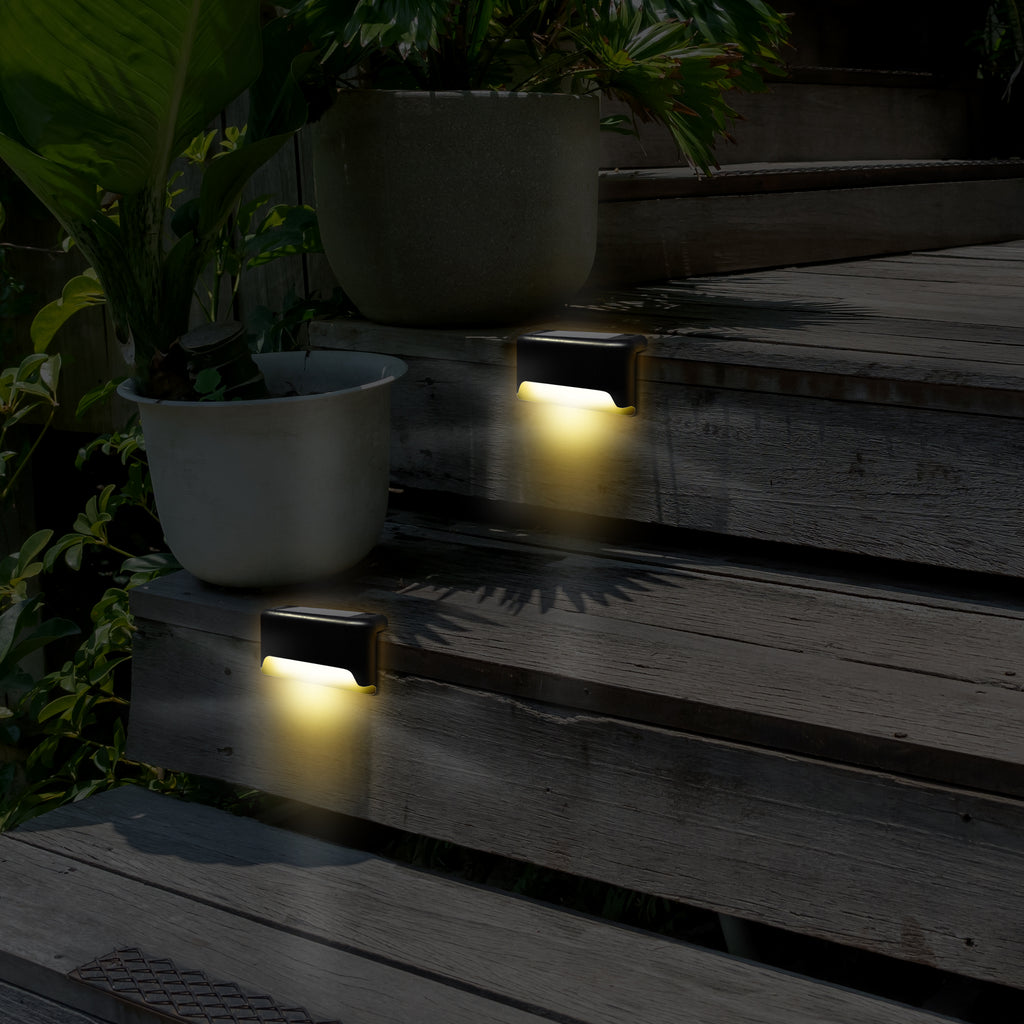 Solar Powered Outdoor Edge Lights 2 Pack
