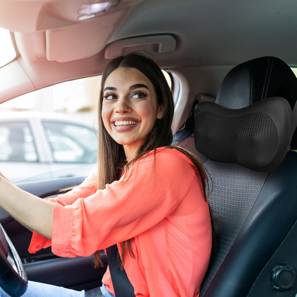 FlexWorks Shiatsu Heated Pillow Massager