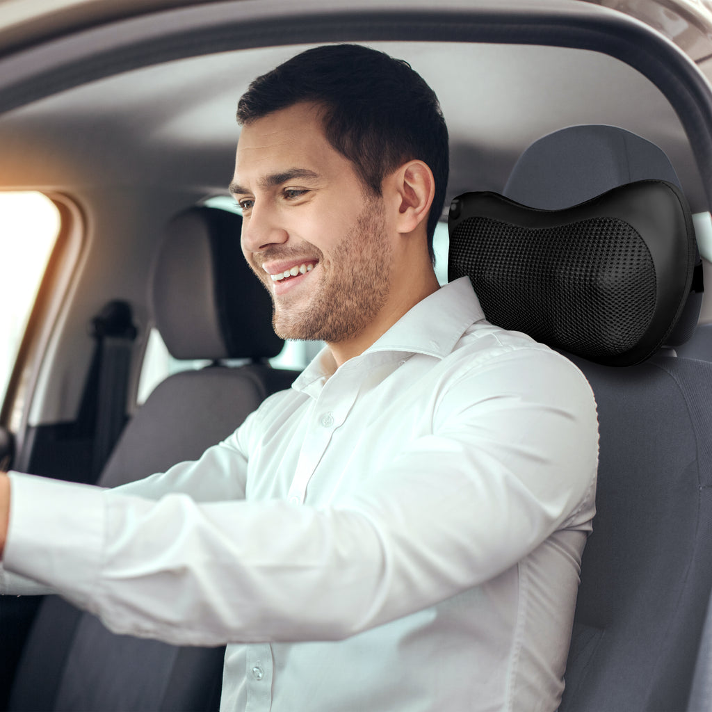 FlexWorks Shiatsu Heated Pillow Massager