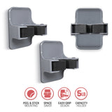 Universal Peel & Stick 3 Pack Broom Holders