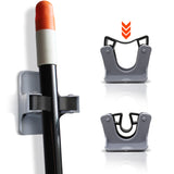 Universal Peel & Stick 3 Pack Broom Holders