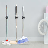 Universal Peel & Stick 3 Pack Broom Holders