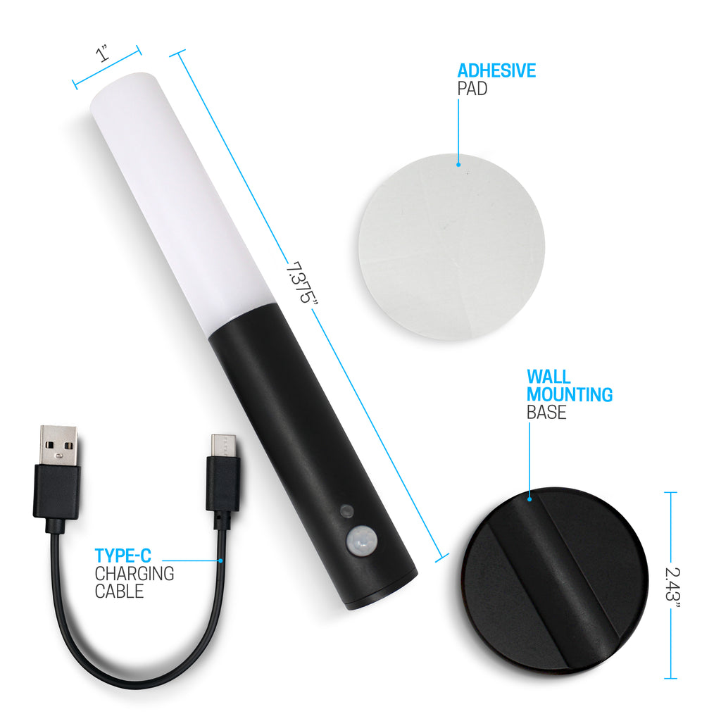 Space & Home 2 Pack Rechargeable Wall Sconce Lights