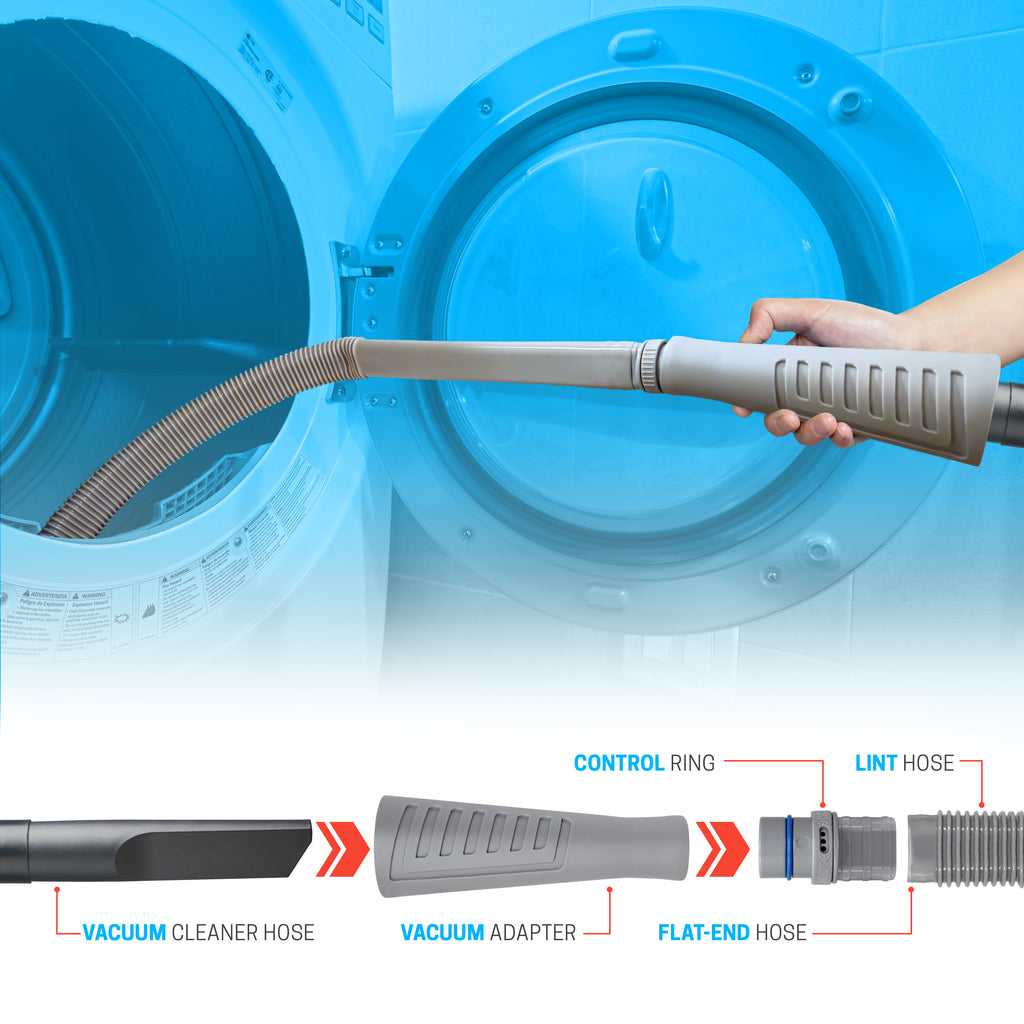 Universal Vacuum Dryer Vent Cleaning Kit