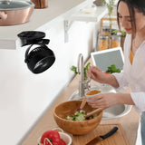 LuxBreeze Rechargeable Cordless Portable Fan w/ Clip-On Feature