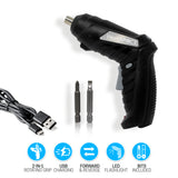 Universal 4V Rechargeable Rotating Screwdriver