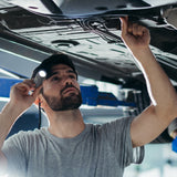 Universal 10 Pack Rubberized Grip Portable Flashlights