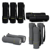 Universal 10 Pack Rubberized Grip Portable Flashlights