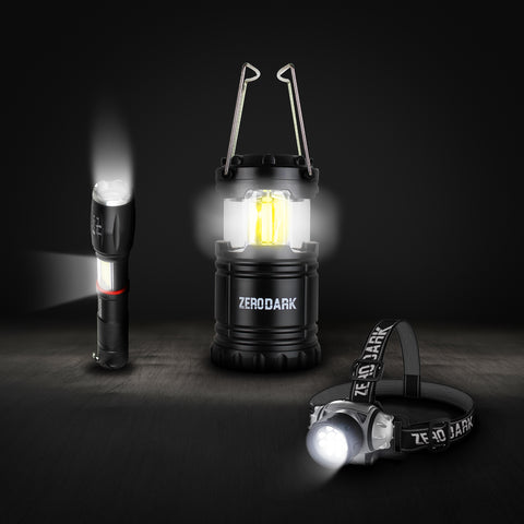 ZeroDark 2 in 1 Collapsible Lantern & Flashlight