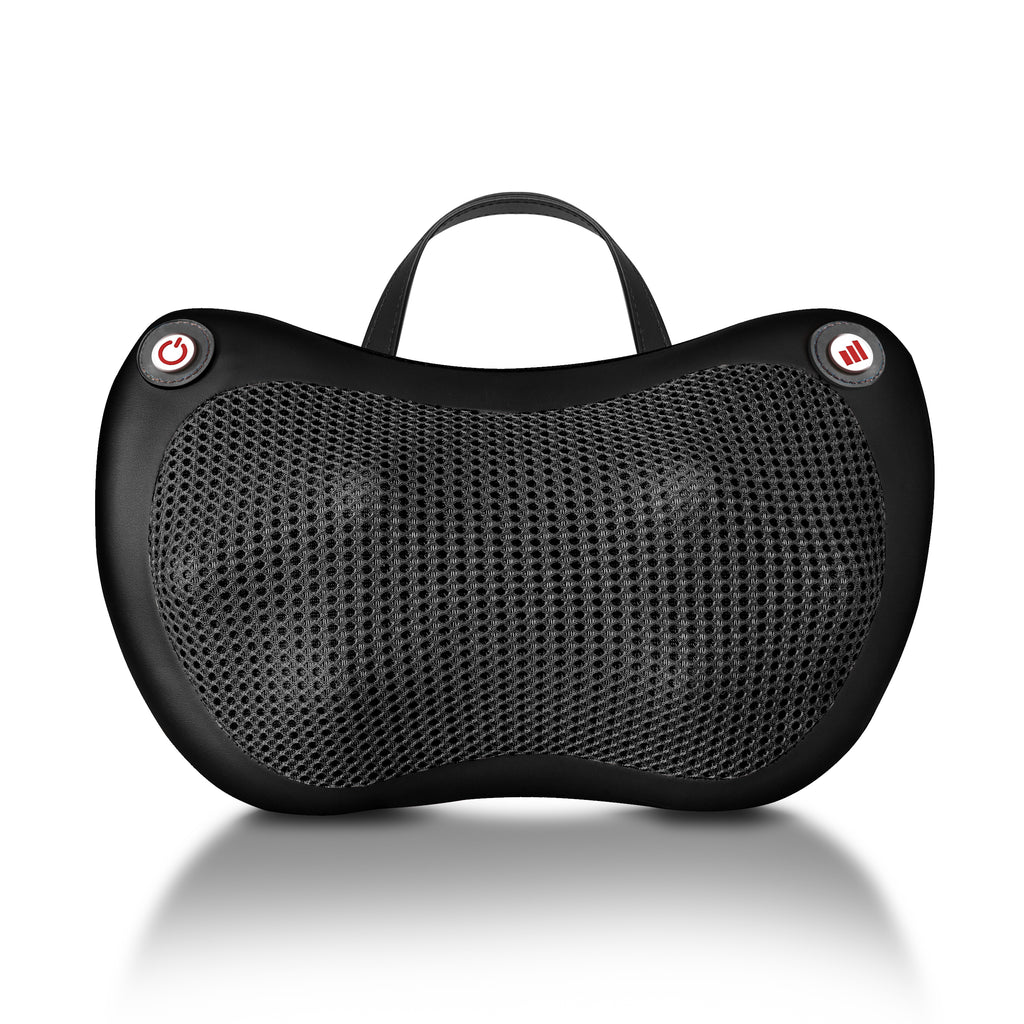 ZenFlow Shiatsu Back & Neck Heated Pillow Massager Black