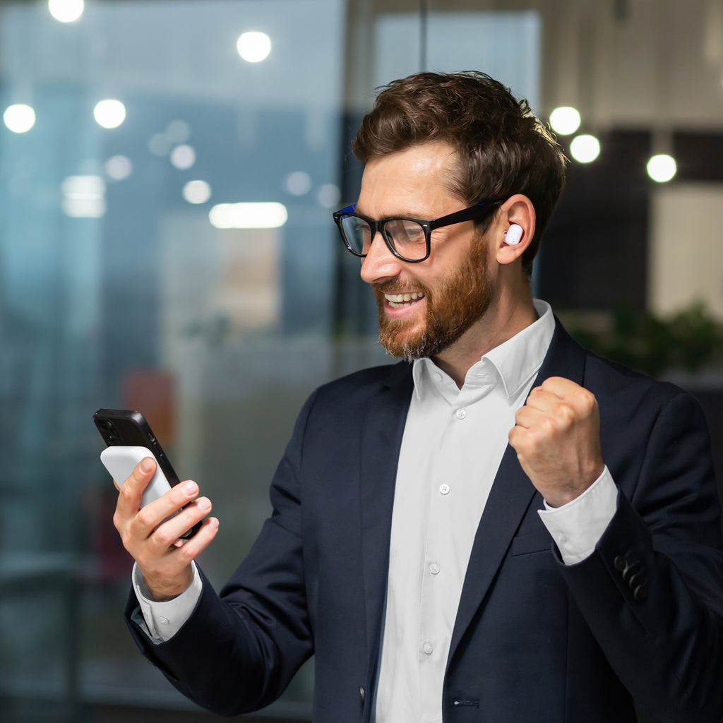 MagPower Pods Magnetic Portable Battery + TWS Earbuds