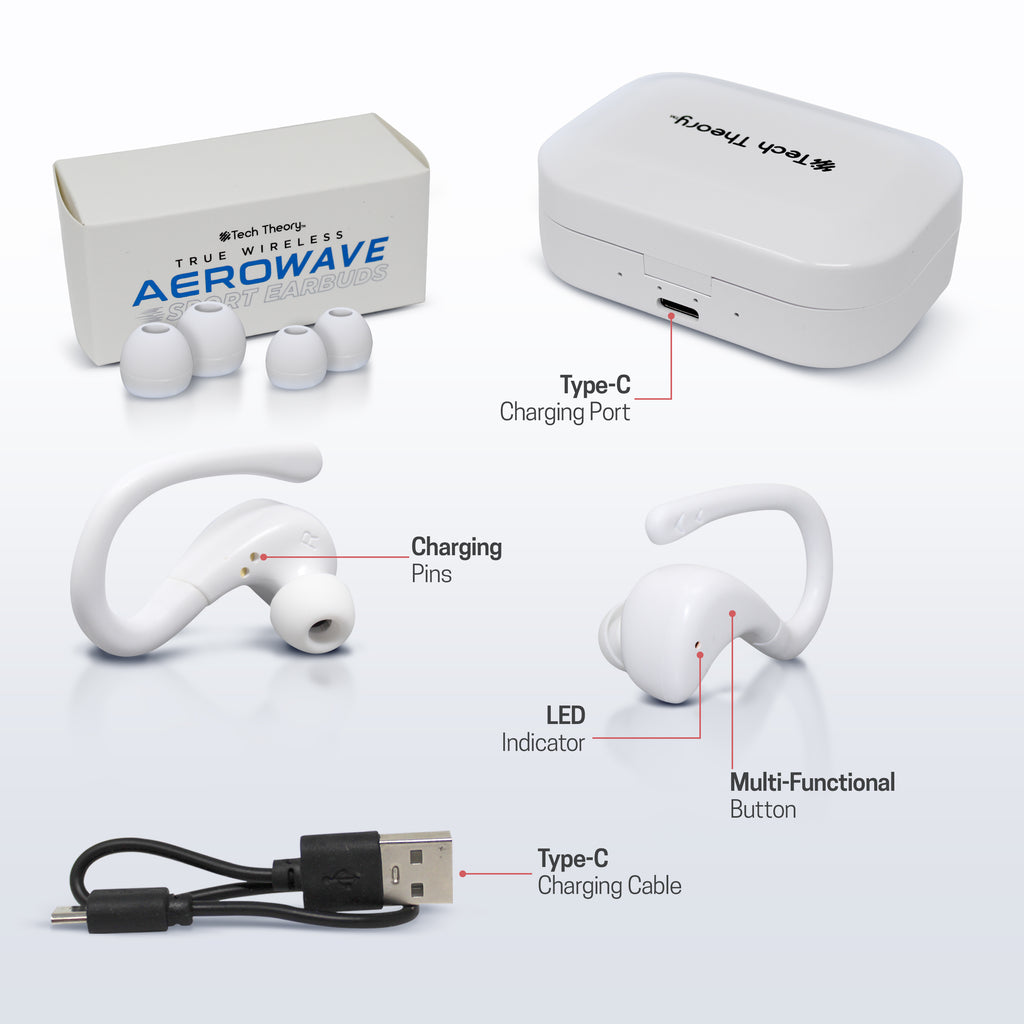 AeroWave True Wireless Sport Earbuds