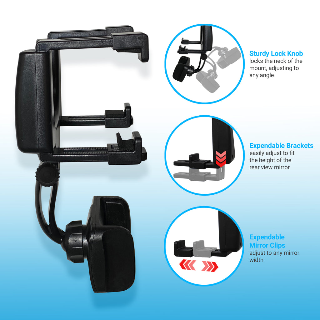 Tech Theory RearView Mirror Phone Mount