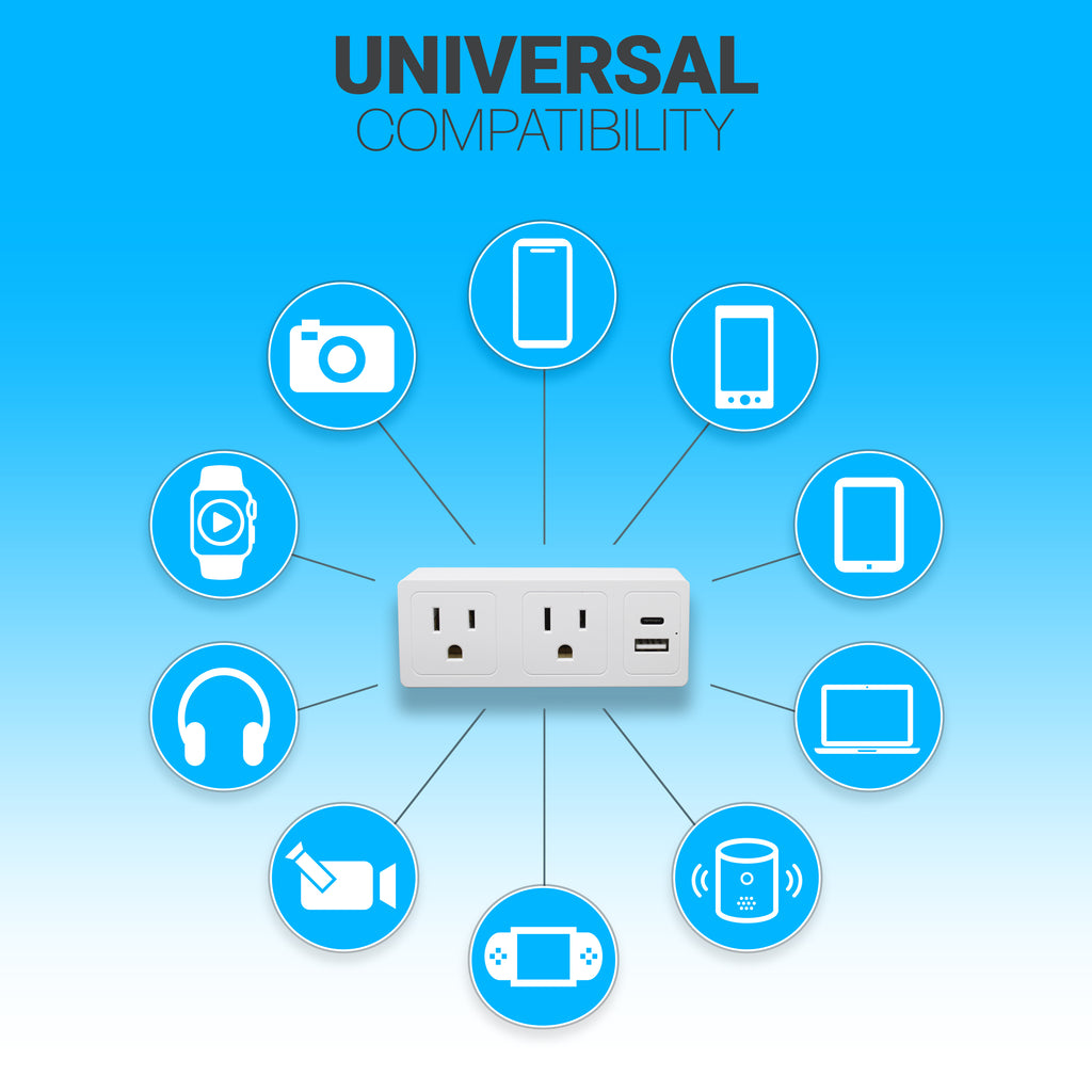 PowerHub Mini Universal Travel Charging Station