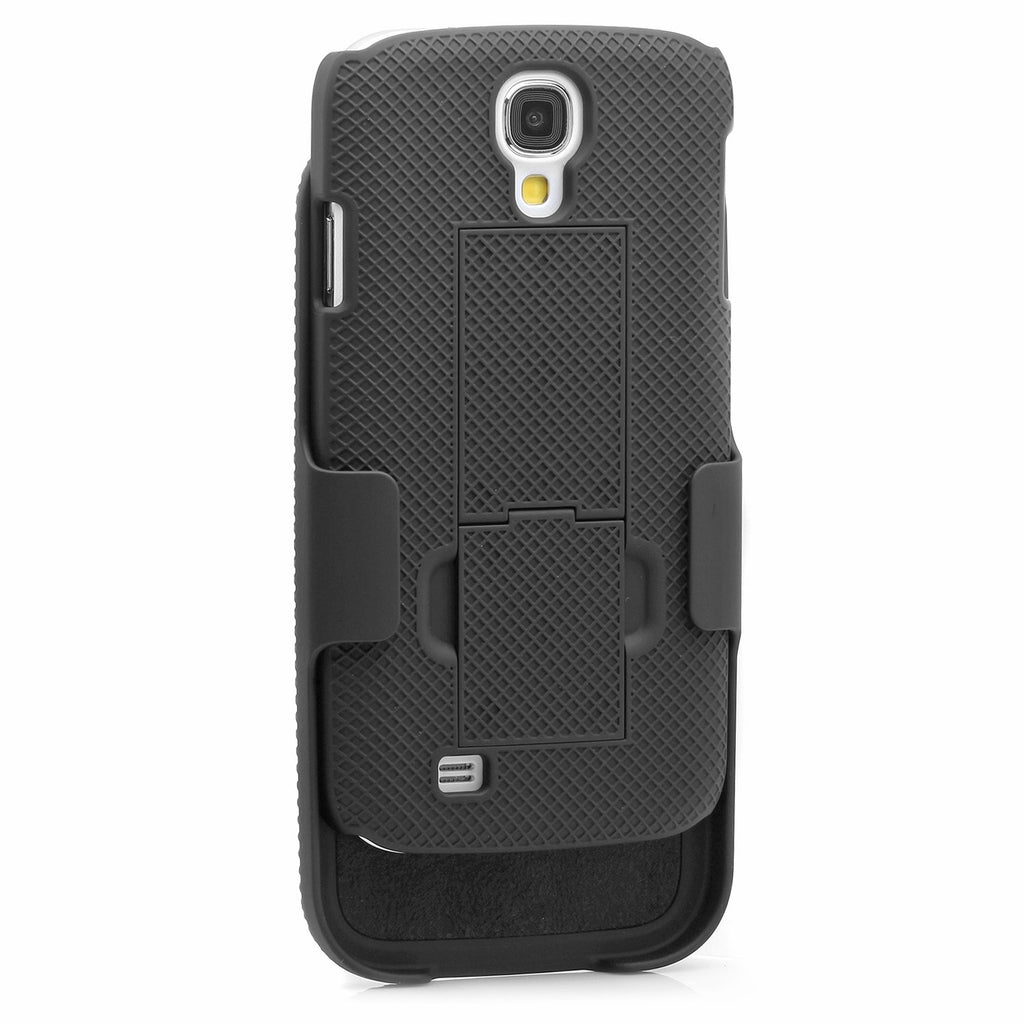 Aduro Galaxy S4 COMBO Shell & Holster Case Super Slim Shell Case