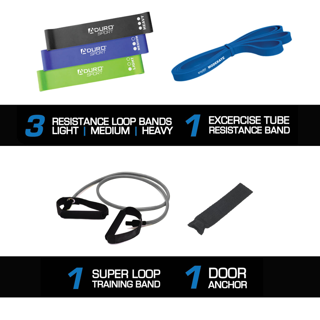 Aduro Sport Total Body Resistance Workout Kit
