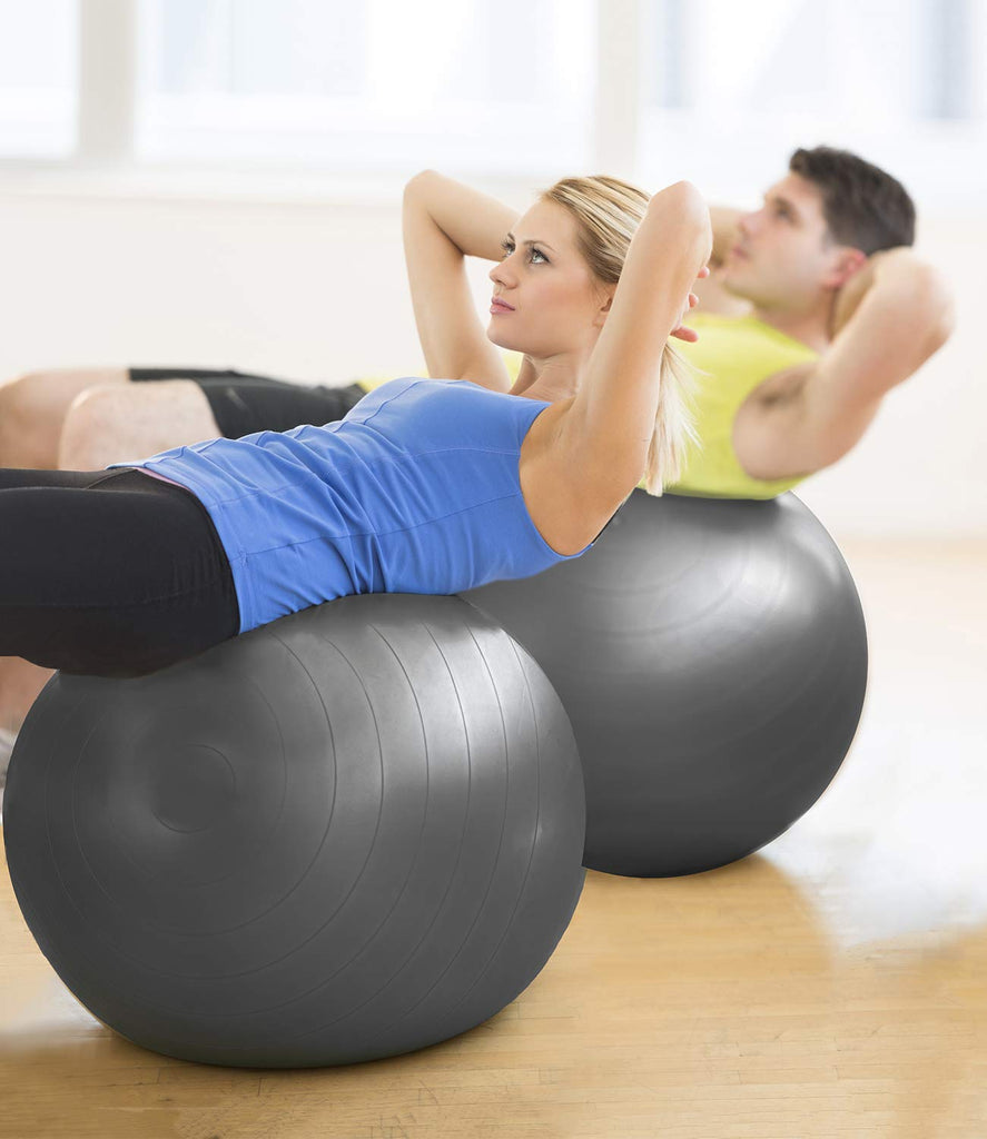 Aduro Sport Yoga Exercise Ball 55/65/75cm Workout Fitness Ball Chair