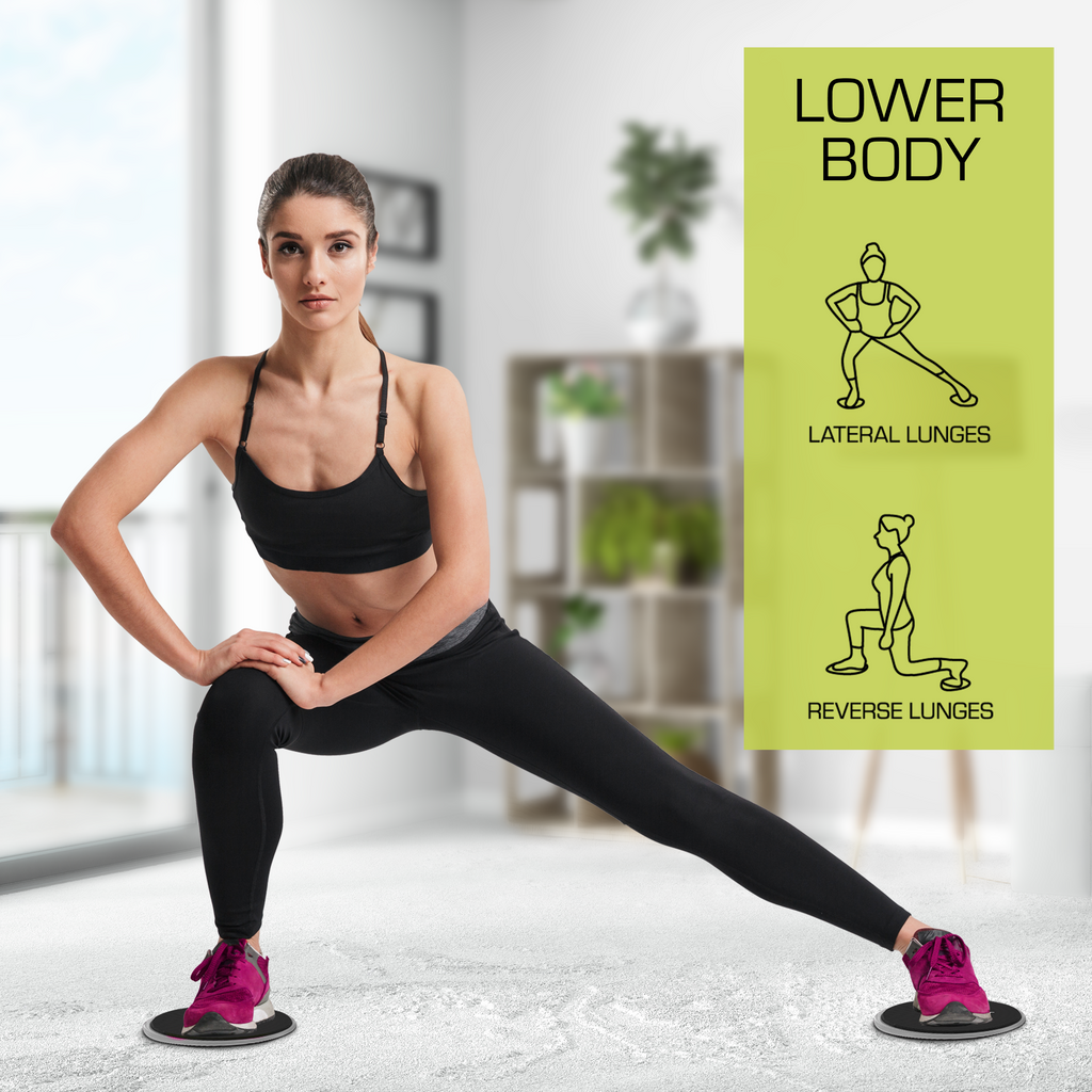 Nicole Miller Sport Exercise Gliding Discs 2 Pack