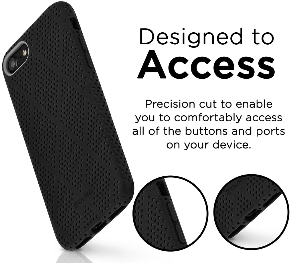 iPhone 7 Slim Case, Aduro Mesh Flex Case for Apple iPhone 7