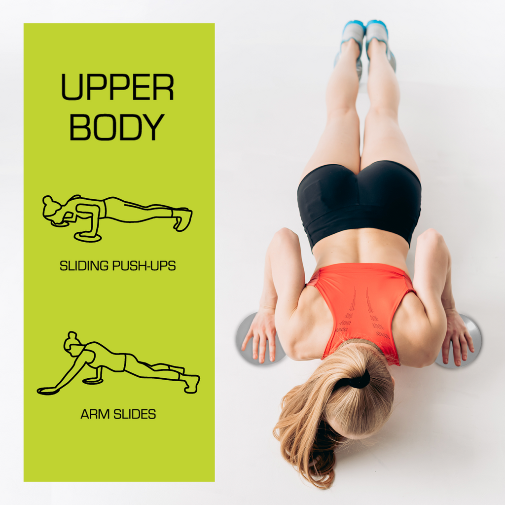 Nicole Miller Sport Exercise Gliding Discs 2 Pack