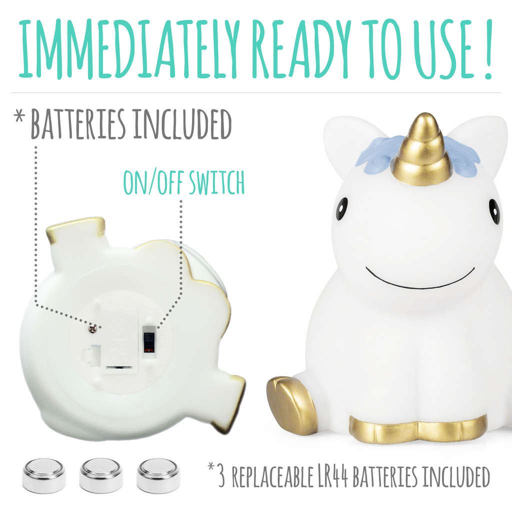 Hearth & Haven Multi Color Unicorn Night Light