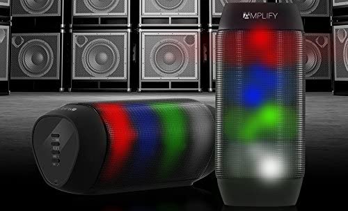 054-BrightSound LED Portable Stereo Wireless Speaker