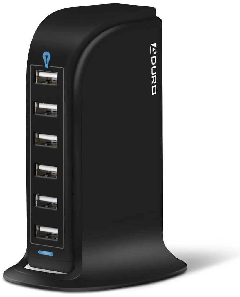 Aduro PowerUp 40W 6 Port Hub USB Charging Station Aduro PowerUp 40W 6 Port Hub USB Charging Station