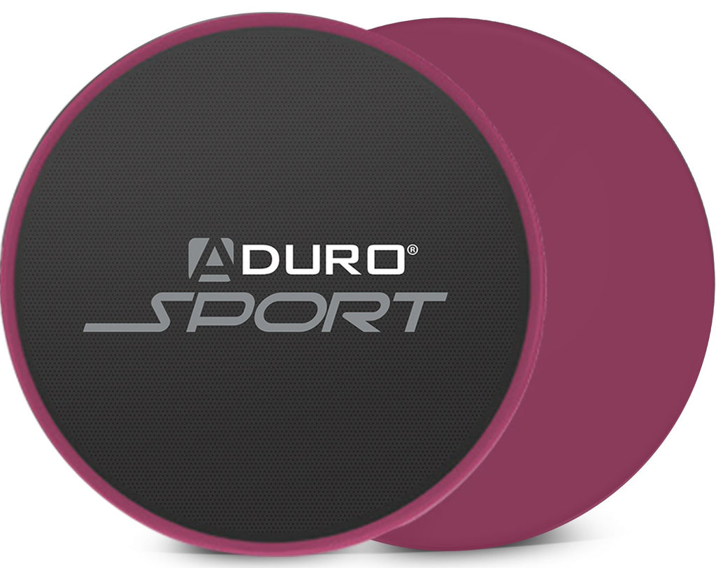 Aduro Sport Dual Sided Exercise Gliding Discs Home Workout Equipment