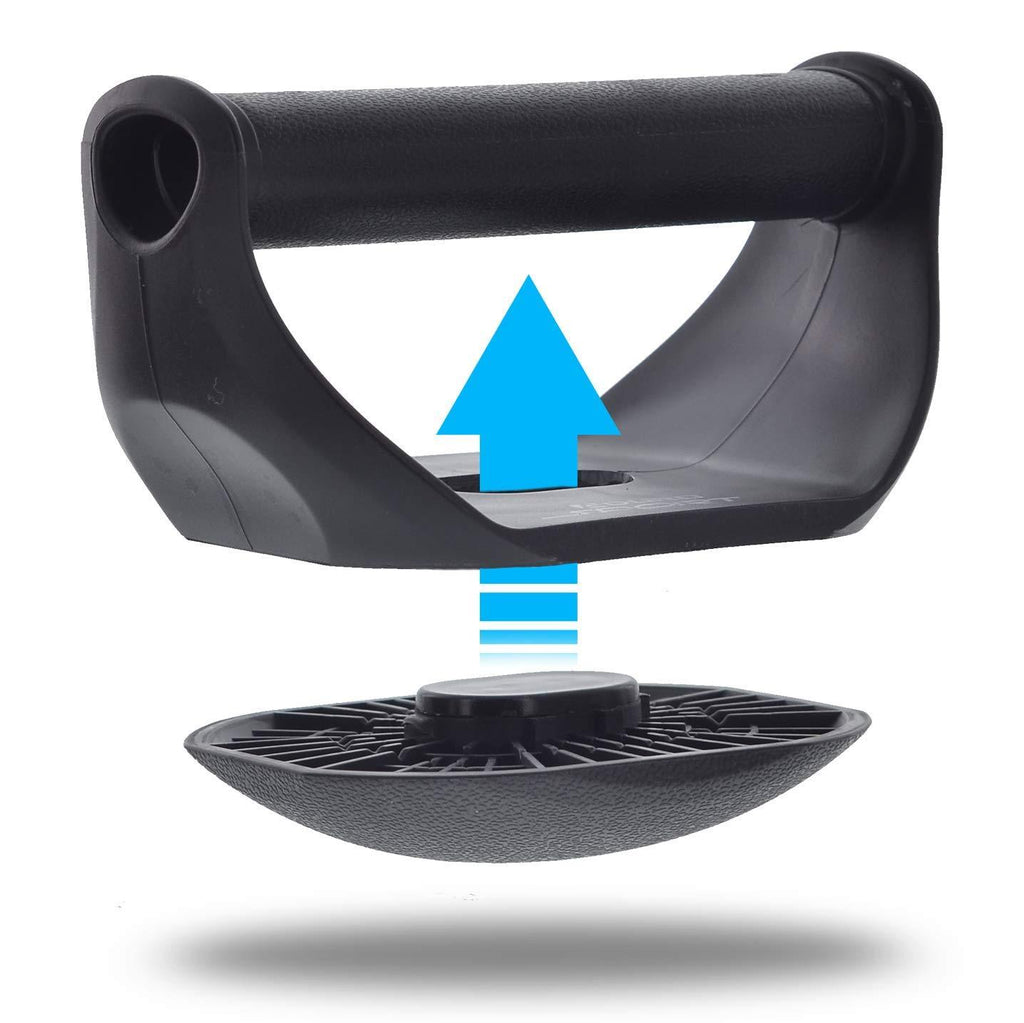 This push-up bar at under 1 lb, lets you take your perfect pushup exercises with you at home at work, or even at the gym