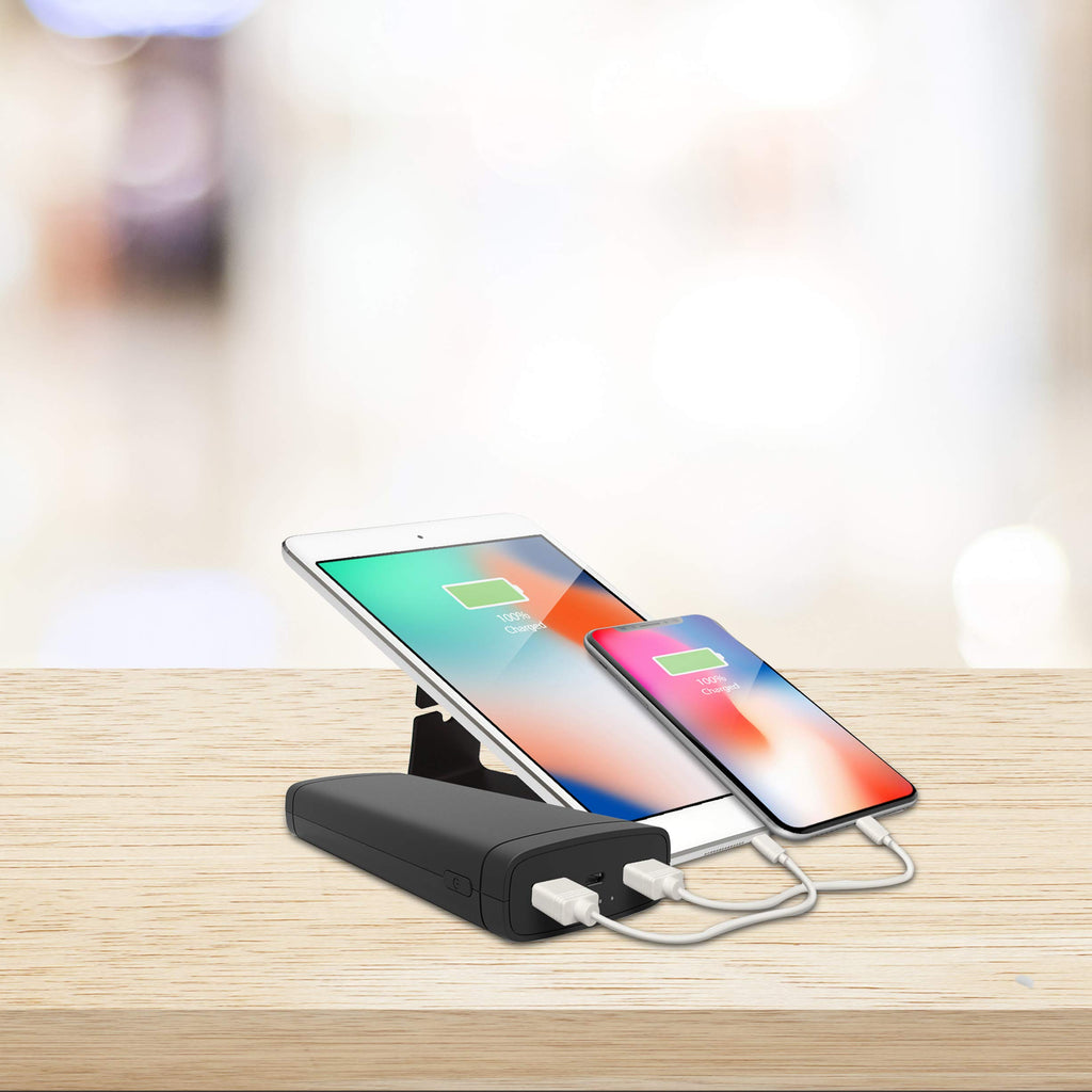 Aduro Power Bank 10,000mAh Battery Pack with Dual USB LED Indicator