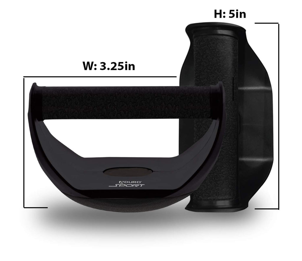 Aduro Sport Push Up Bars Twisting Ball Shaped Stands Perfect Pushups