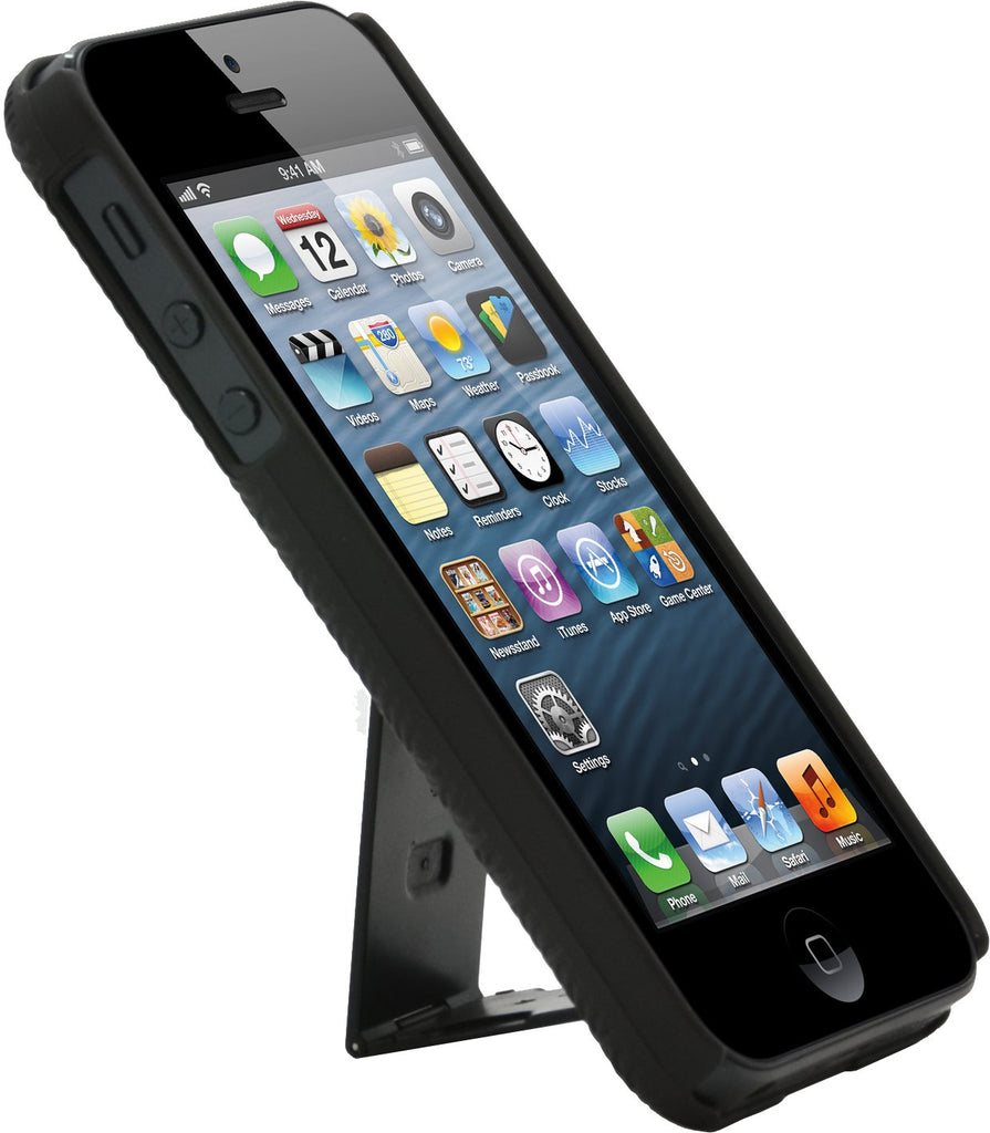 Aduro Shell Holster Combo Case for Apple iPhone SE / 5 / 5S with Kick-Stand